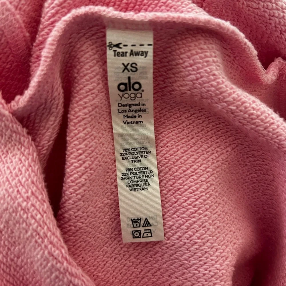 ALO Yoga Pink Hoodie - Picture 5 of 7